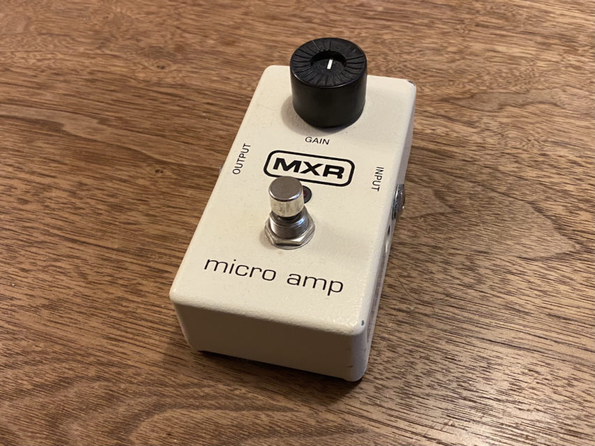 MXR micro AMP ブースター バッファー