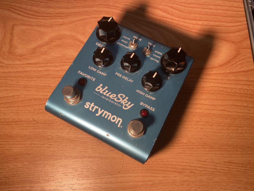 透明感のあるリバーブ!Strymon blueSky Reverb【レビュー 透明感のあるリバーブ!Strymon blueSky Reverb【レビュー