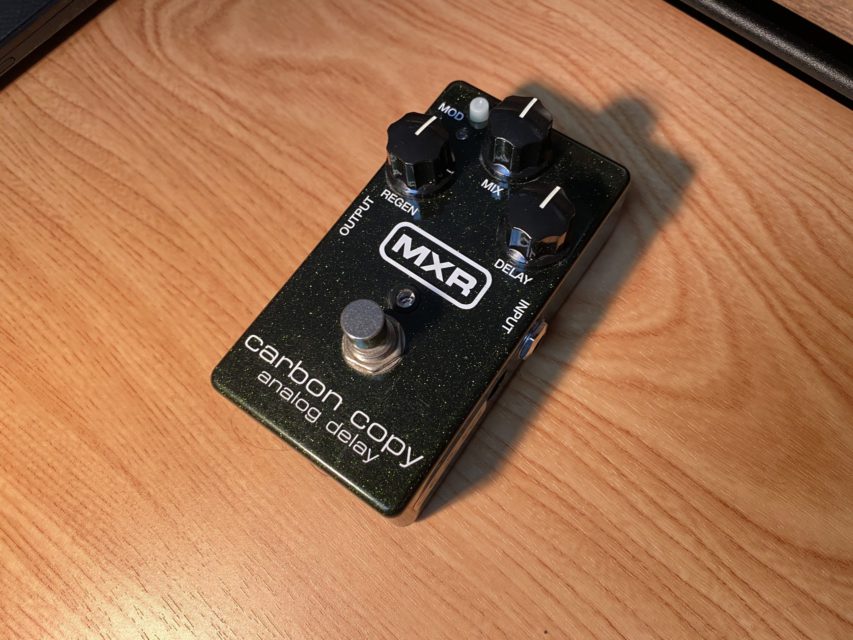 定番アナログディレイ”MXR M169 Carbon Copy Analog Delay 