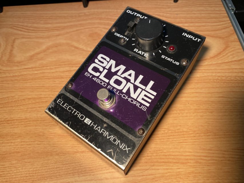 定番アナログコーラス”Electro-Harmonix Small Clone”【レビュー 