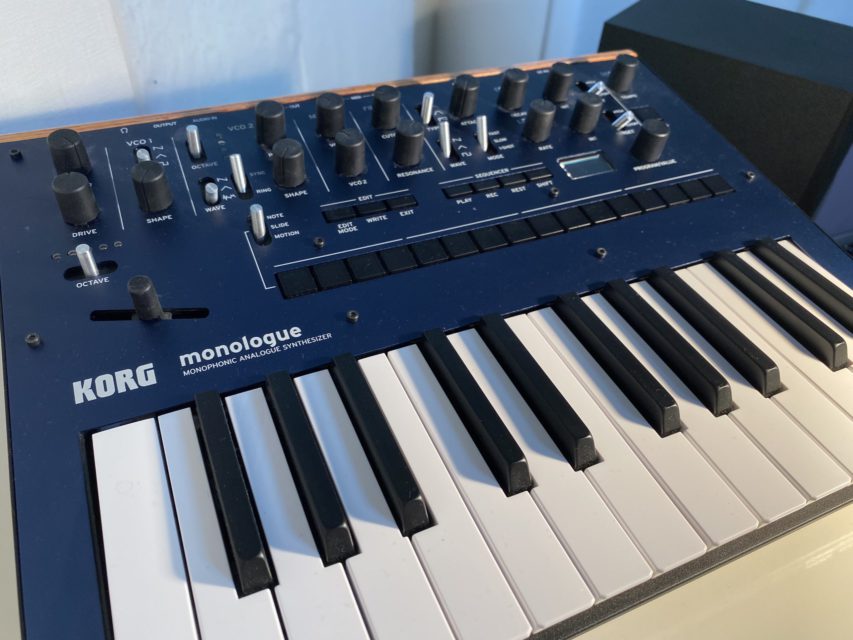 美品 KORG monologue Blue KORG monologue Monophonic Analog Synthesizer Blue | Guitar