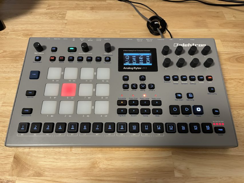 Elektron/Analog Rytm MKII レビュー 最強のドラムマシン | Adolescent ...