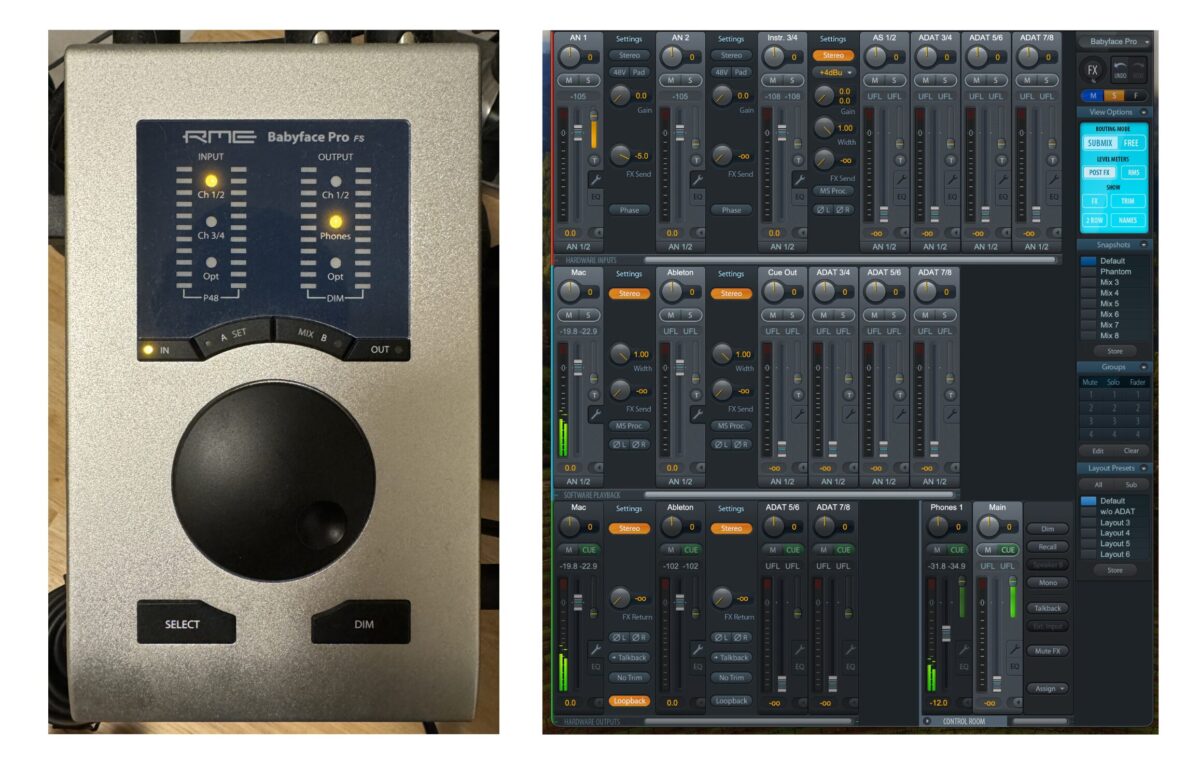 Babyface Pro FSとTotalMix FXの使い方を世界一わかりやすく解説