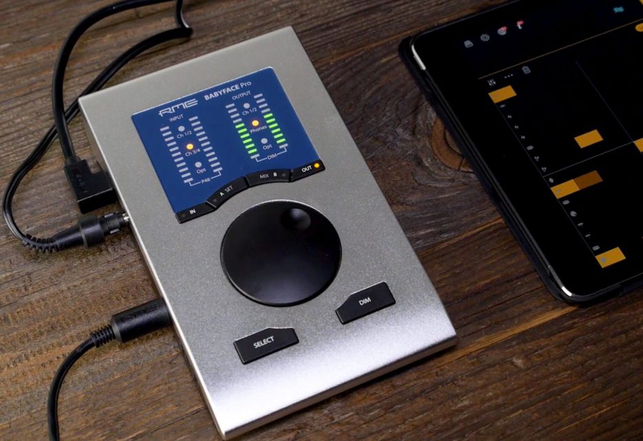 RME Babyface Pro FS+buspower pro2トランス電源 RME Babyface Pro FS+buspower pro2トランス電源